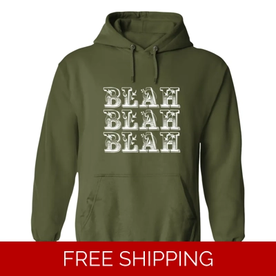 Le Studio Blah Blah Blah Premium Hoodie